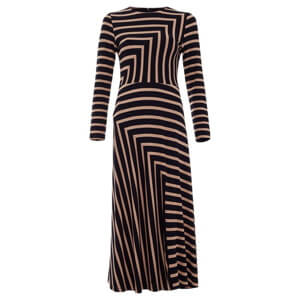 Phase Eight Mia Stripe Midi Dress